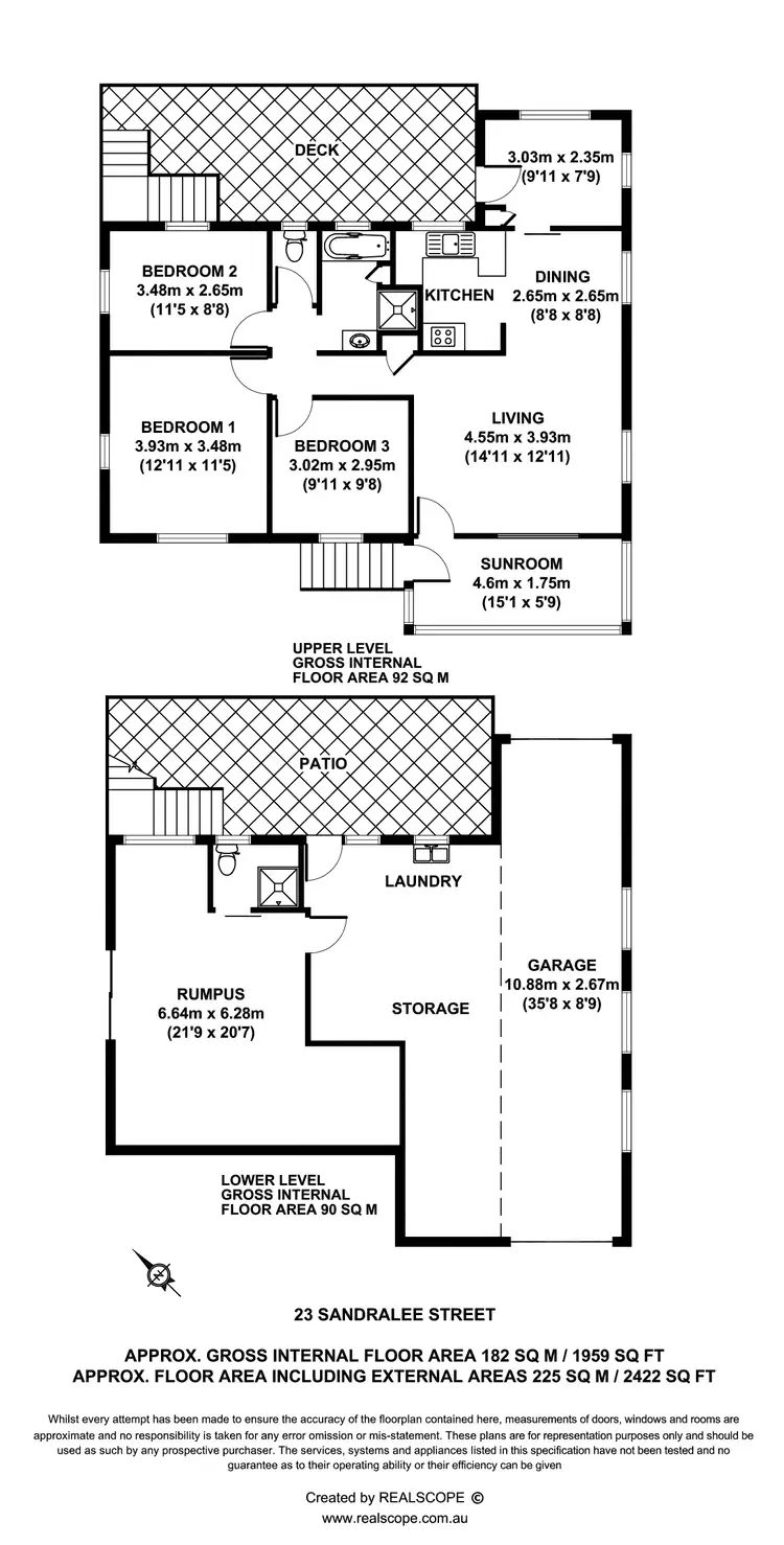 Floorplan of Homely house listing, 23 Sandralee Street, Brighton QLD 4017