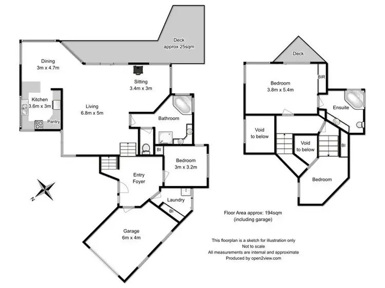 Floorplan of Homely house listing, 461 Shark Point Road, Penna TAS 7171