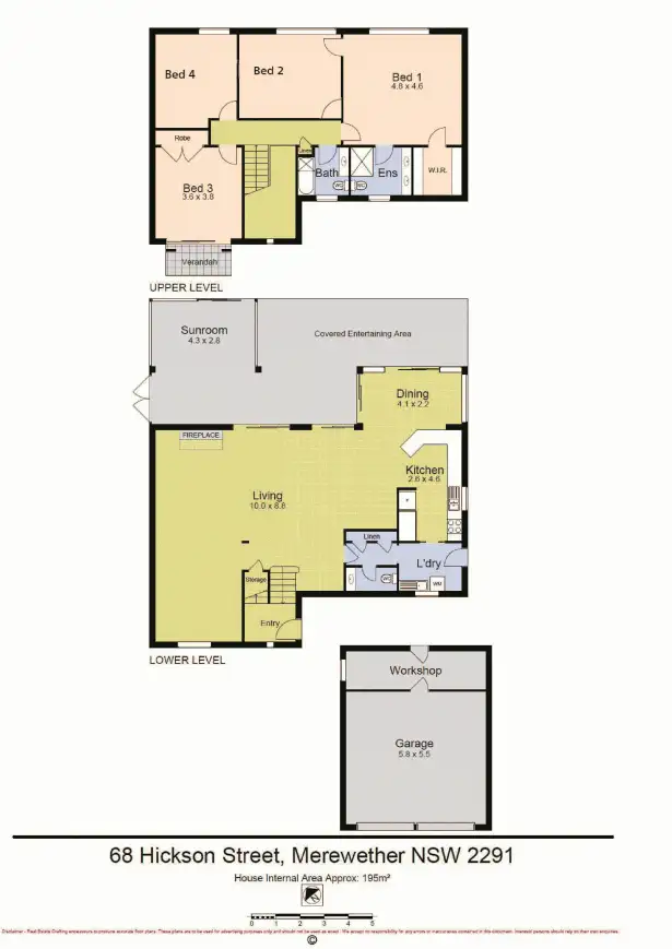 Floorplan of Homely house listing, 68 Hickson Street, Merewether NSW 2291