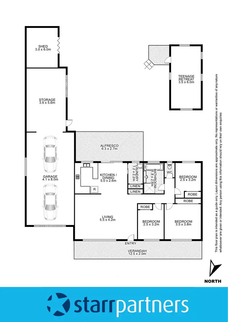 Floorplan of Homely house listing, 84 Warbler Street, Erskine Park NSW 2759