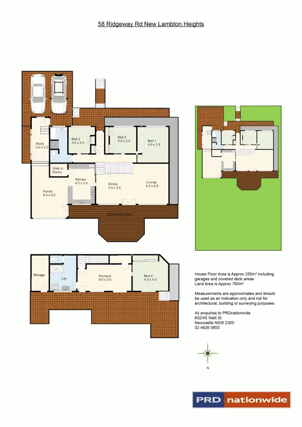 Floorplan of Homely house listing, 58 Ridgeway Road, New Lambton Heights NSW 2305