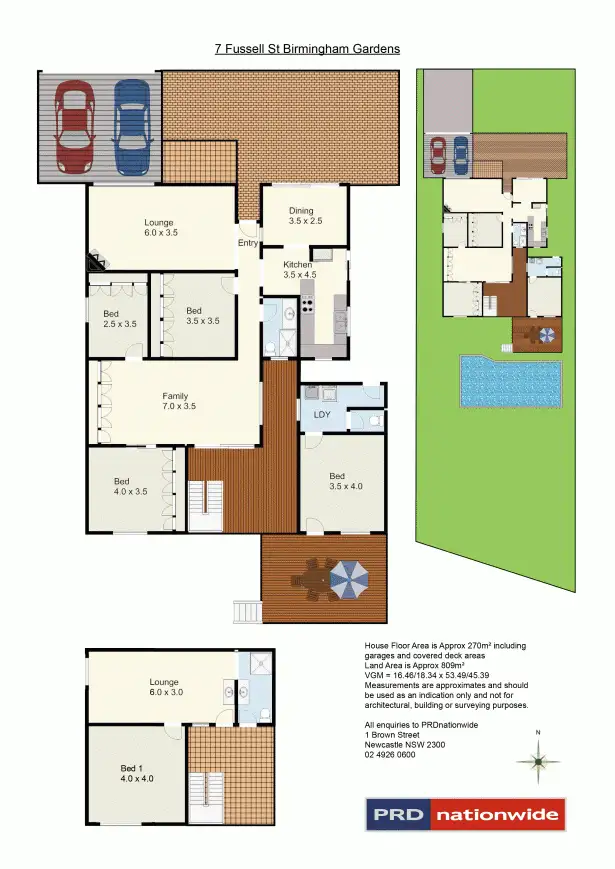 Floorplan of Homely house listing, 7 Fussell Street, Birmingham Gardens Old NSW 2287