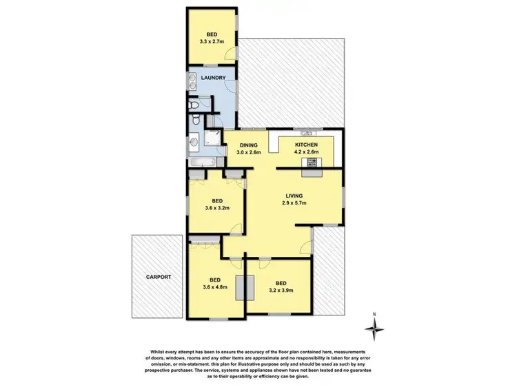 Floorplan of Homely house listing, 17 Marks Street, Colac VIC 3250