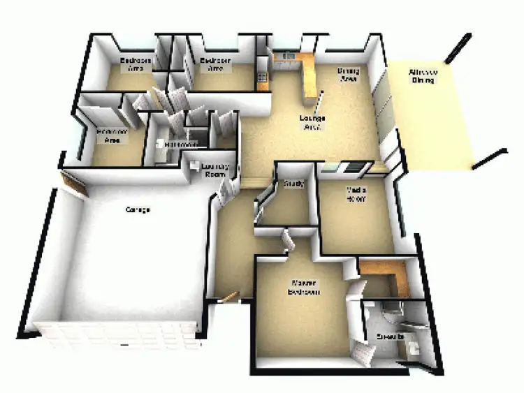 Floorplan of Homely house listing, 54a Lagoon Cres, Bellbowrie QLD 4070