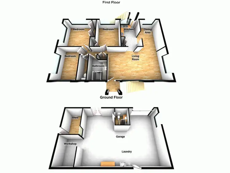 Floorplan of Homely house listing, 33 Todds Rd, Lawnton QLD 4501