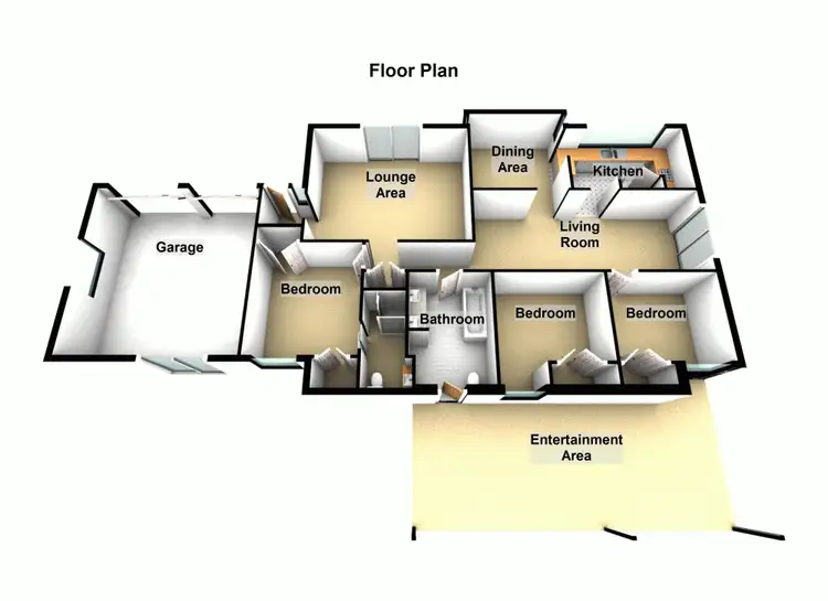 Floorplan of Homely house listing, 1 Bawden Court, Rochedale South QLD 4123