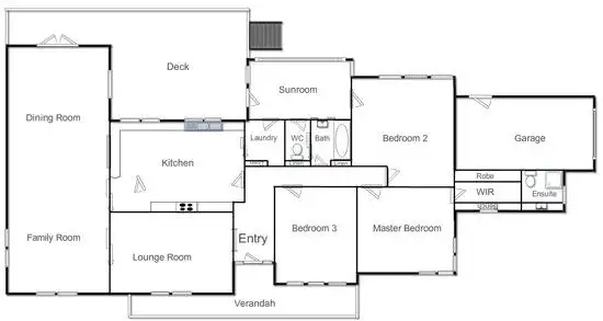 Floorplan of Homely house listing, 19 Polding St Yass, Yass NSW 2582
