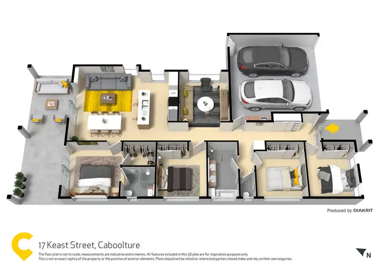 Floorplan of Homely house listing, 17 Keast Street, Caboolture QLD 4510