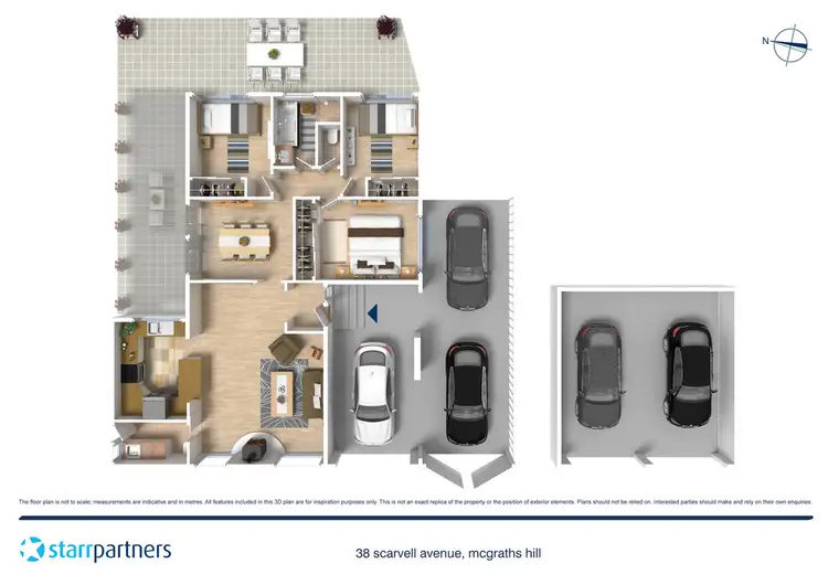 Floorplan of Homely house listing, 38 Scarvell Avenue, Mcgraths Hill NSW 2756