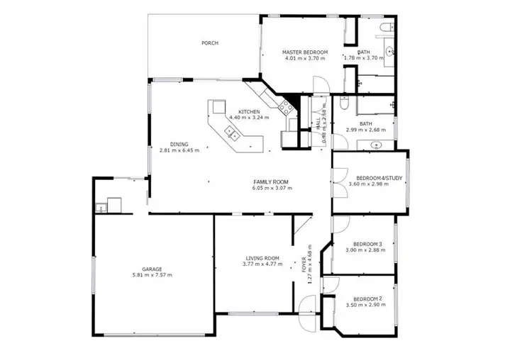 Floorplan of Homely house listing, 1 Borumba Court, Albany Creek QLD 4035