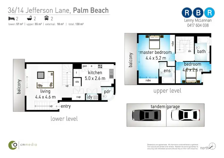 Floorplan of Homely unit listing, 36/14 Jefferson Lane, Palm Beach QLD 4221