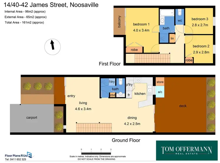 Floorplan of Homely unit listing, 14/40 James Street, Noosaville QLD 4566