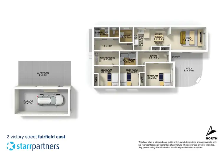 Floorplan of Homely house listing, 2 Victory Street, Fairfield NSW 2165