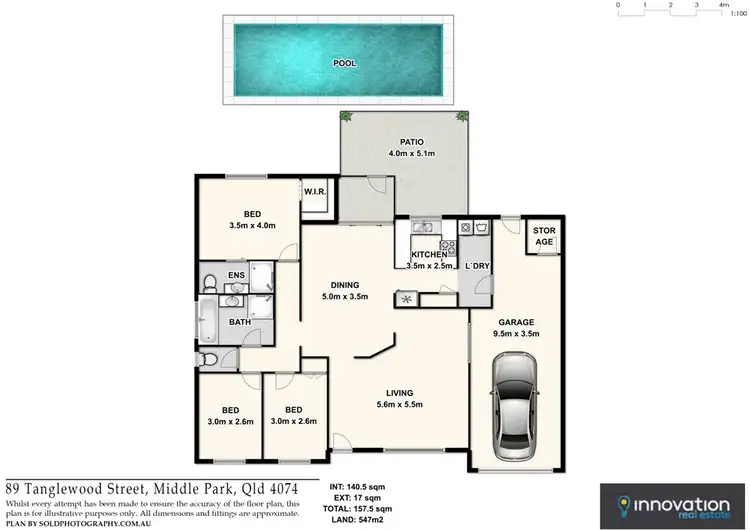 Floorplan of Homely house listing, 89 Tanglewood St, Middle Park QLD 4074