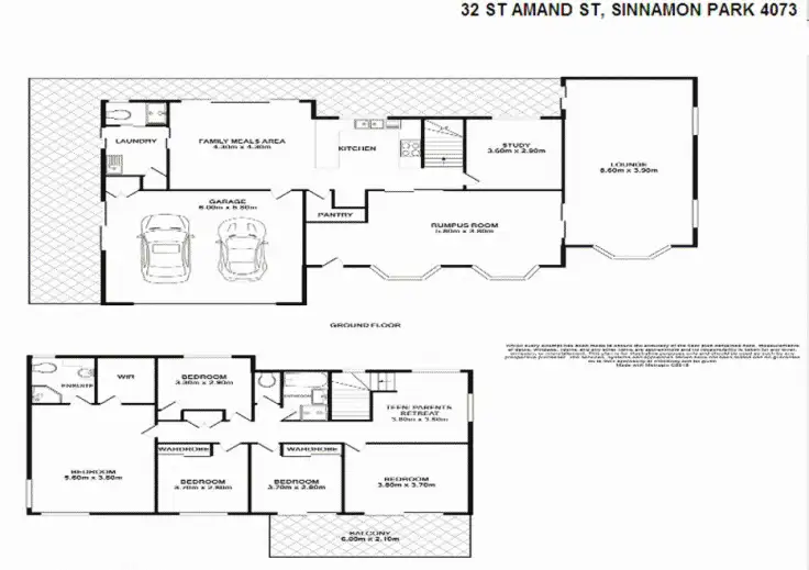 Floorplan of Homely house listing, Address available on request
