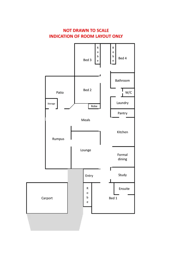 Floorplan of Homely house listing, Address available on request