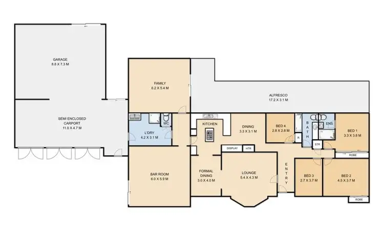 Floorplan of Homely house listing, 10170 New England Highway, Cabarlah QLD 4352
