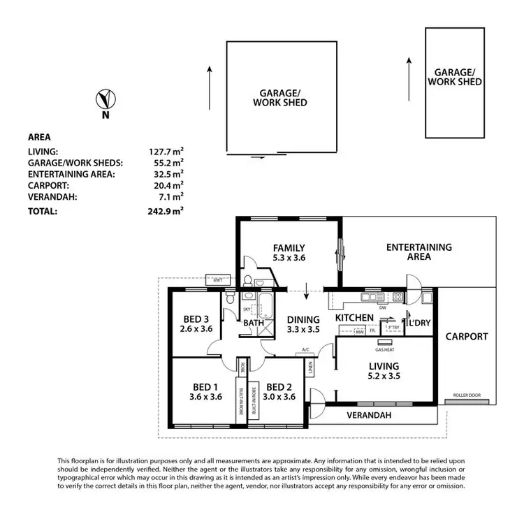Floorplan of Homely house listing, 18 Wunderly Drive, Mount Barker SA 5251