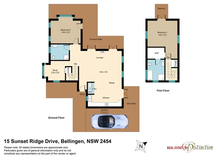 Floorplan of Homely house listing, 15 Sunset Ridge Drive, Bellingen NSW 2454
