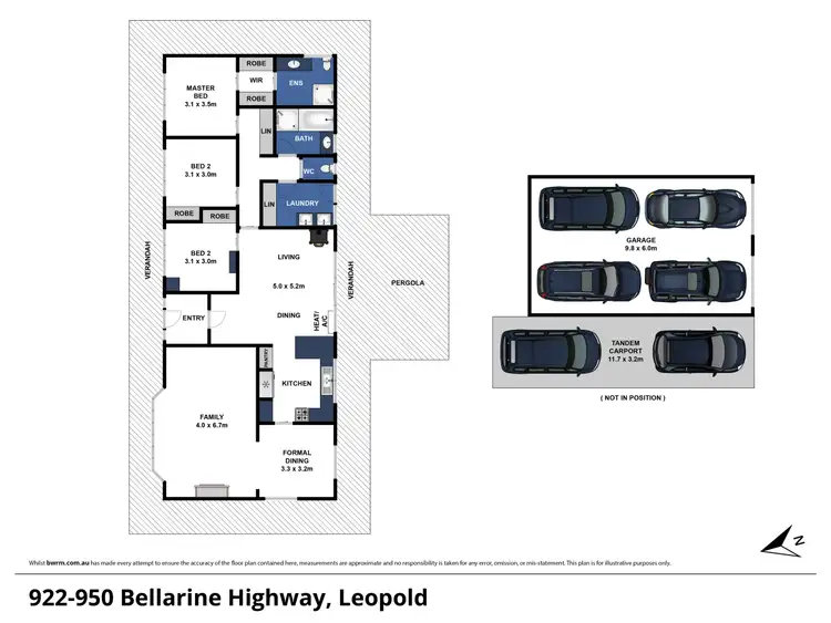 Floorplan of Homely rural property listing, 922-950 Bellarine Highway, Leopold VIC 3224