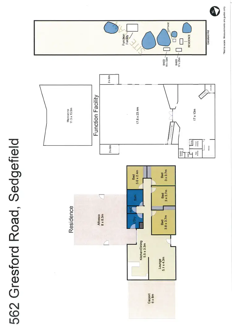 Floorplan of Homely rural property listing, 562 Gresford Road, Sedgefield NSW 2330