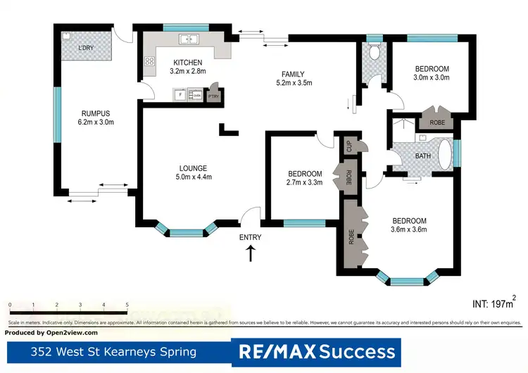 Floorplan of Homely house listing, 352 West Street, Kearneys Spring QLD 4350
