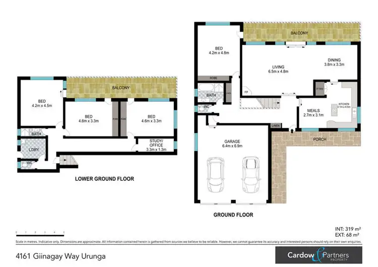 Floorplan of Homely house listing, 4161 Giinagay Way, Urunga NSW 2455