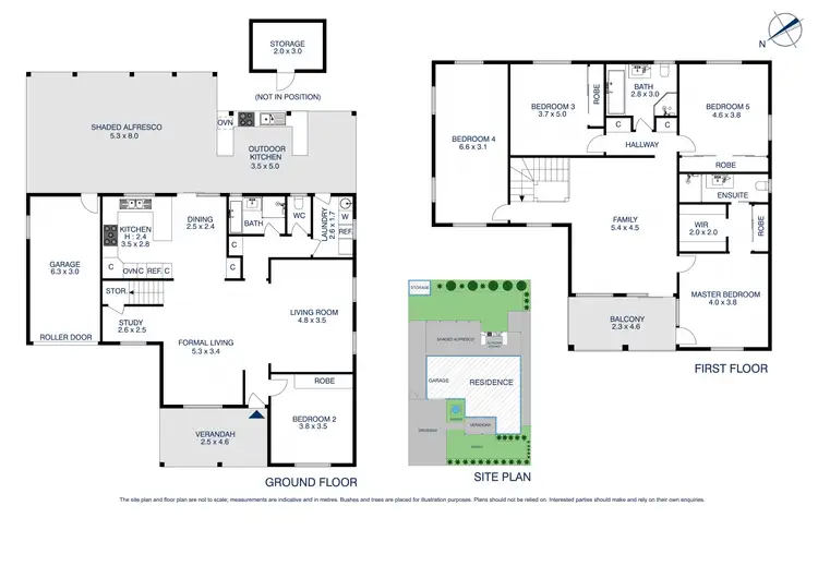Floorplan of Homely house listing, 126 St Clair Avenue, St Clair NSW 2759