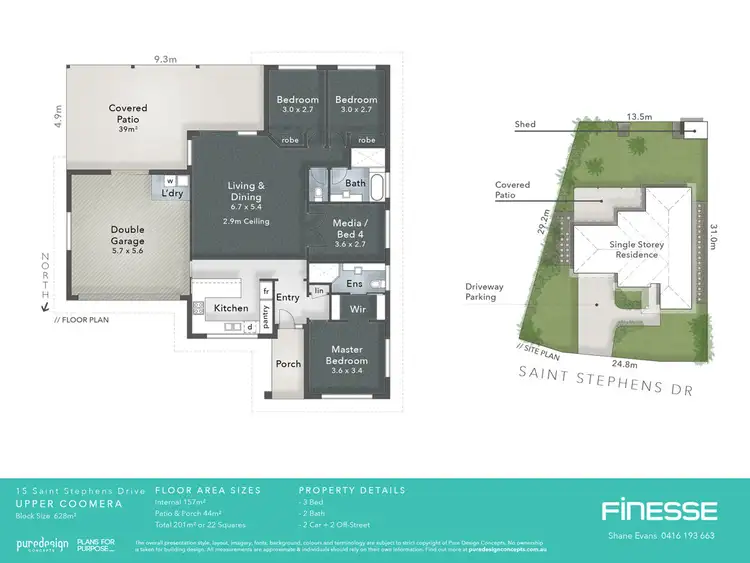 Floorplan of Homely house listing, 15 Saint Stephens Drive, Upper Coomera QLD 4209