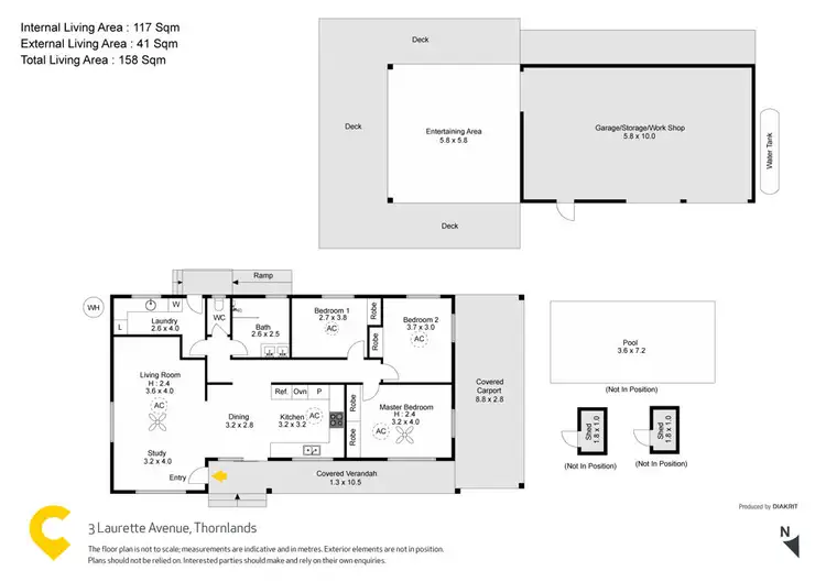 Floorplan of Homely house listing, 3 Laurette Avenue, Thornlands QLD 4164