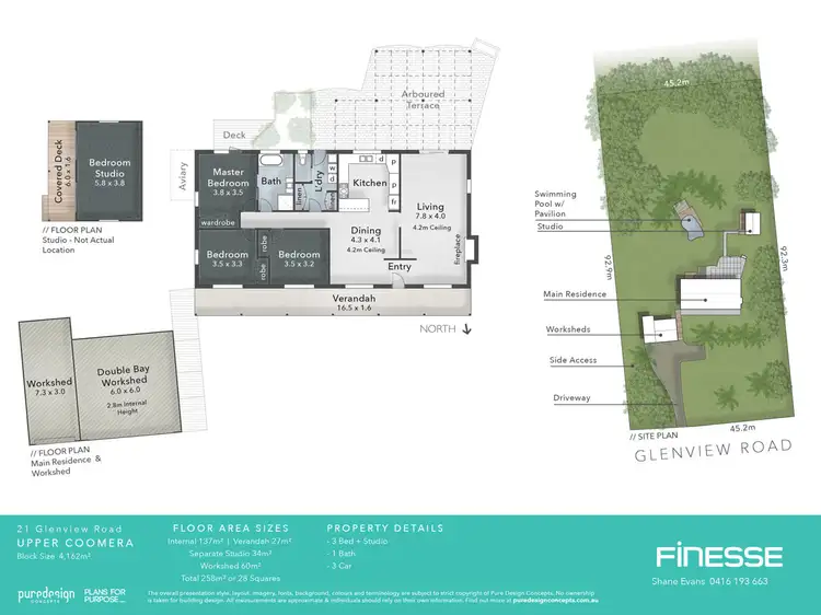 Floorplan of Homely house listing, 21 Glenview Road, Upper Coomera QLD 4209