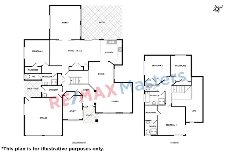 Floorplan of Homely house listing, 6 Darling Close, Calamvale QLD 4116