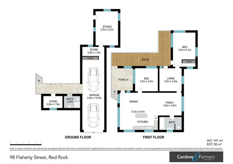 Floorplan of Homely house listing, 98 Flaherty St, Red Rock NSW 2456