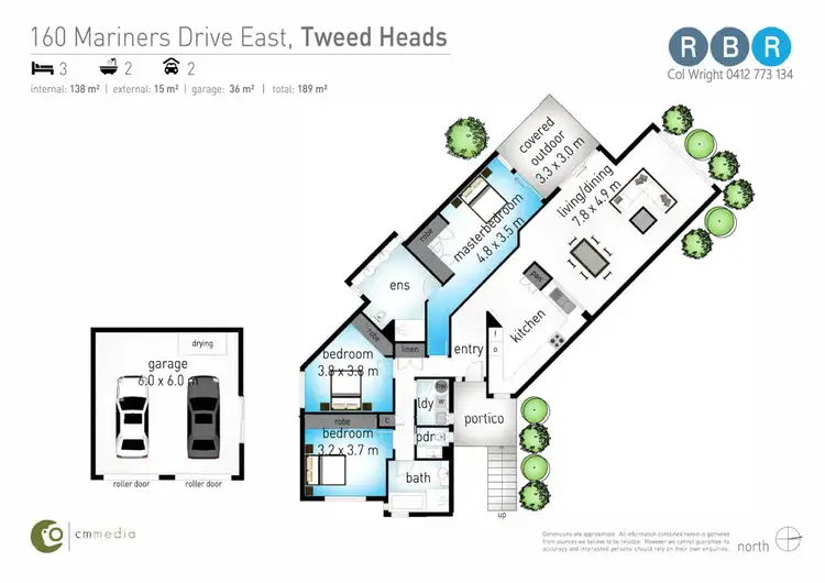 Floorplan of Homely house listing, 160 Mariners Drive East, Tweed Heads NSW 2485