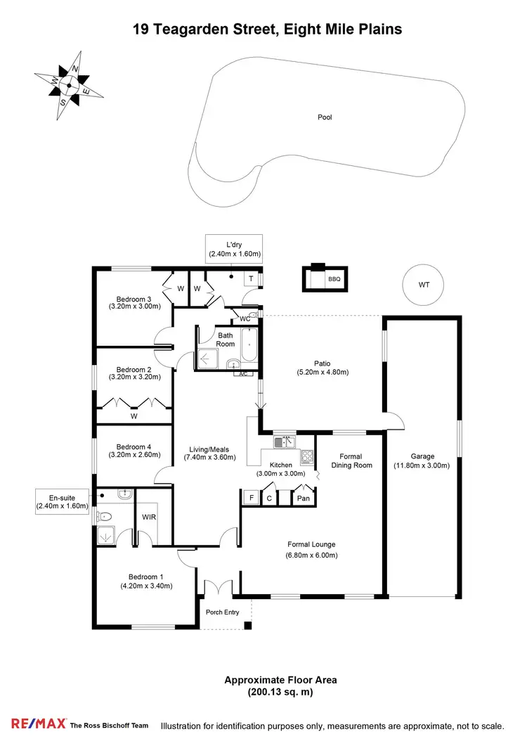 Floorplan of Homely house listing, 19 Teagarden Street, Eight Mile Plains QLD 4113