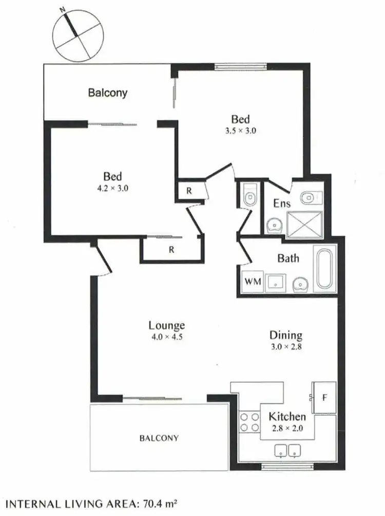 Floorplan of Homely unit listing, 6/20 Isedale Street, Wooloowin QLD 4030