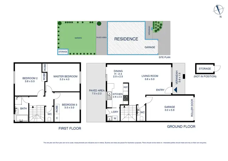 Floorplan of Homely townhouse listing, 3/86 Eggleton Street, Blacktown NSW 2148