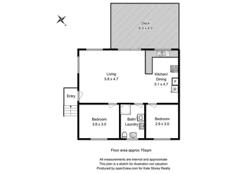 Floorplan of Homely house listing, 5 Kormos Drive, Nubeena TAS 7184