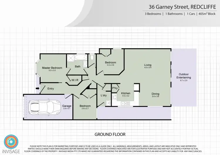Floorplan of Homely house listing, 36 Garney Street, Redcliffe QLD 4020