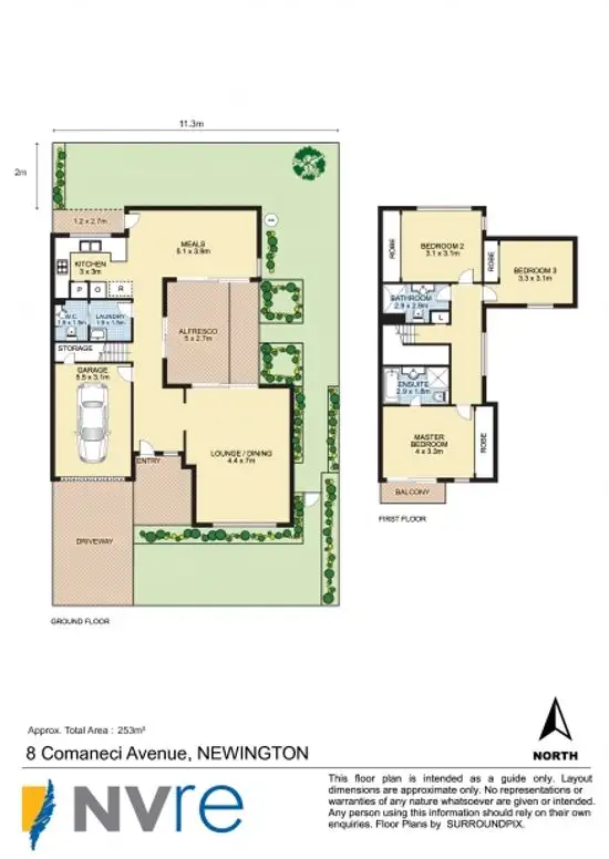 Floorplan of Homely house listing, 8 Comaneci Avenue, Newington NSW 2127