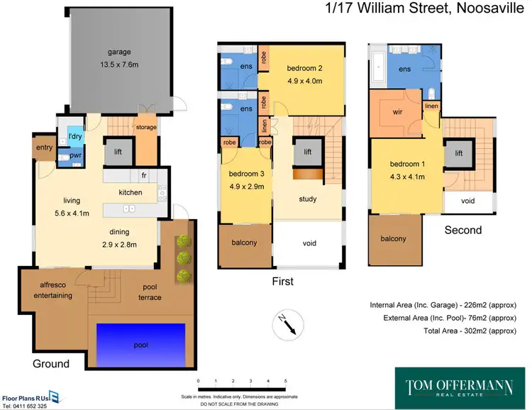 Floorplan of Homely unit listing, 1/17 William Street, Noosaville QLD 4566