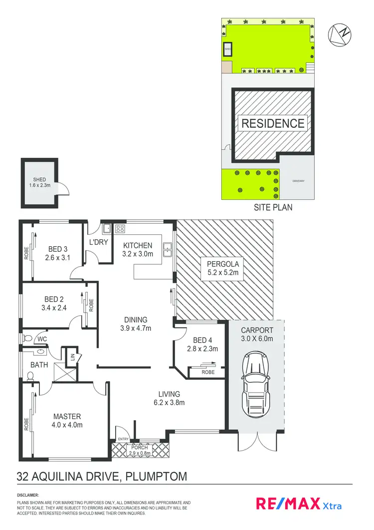 Floorplan of Homely house listing, 32 Aquilina Drive, Plumpton NSW 2761
