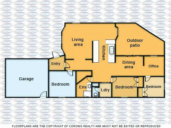 Floorplan of Homely house listing, 7 Lyrebird Way, Kallangur QLD 4503