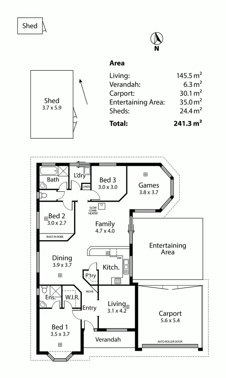 Floorplan of Homely house listing, 4 Herbig Court, Mount Barker SA 5251