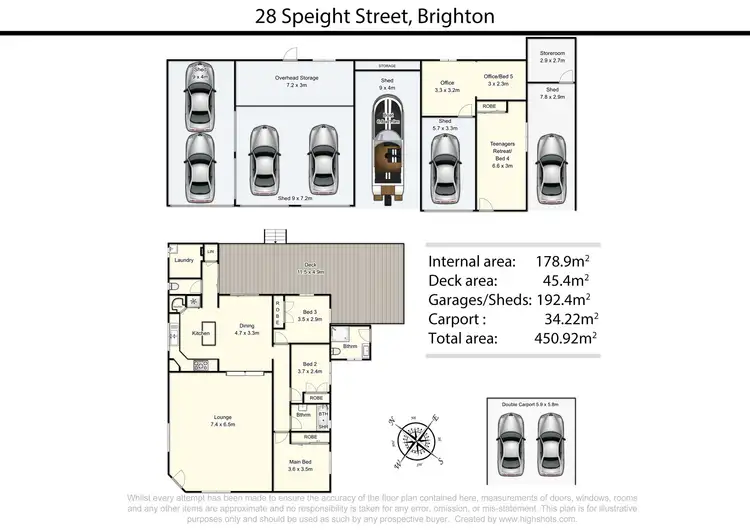Floorplan of Homely house listing, 28 Speight Street, Brighton QLD 4017