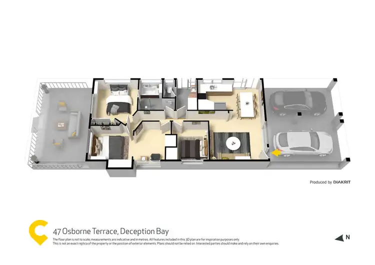 Floorplan of Homely house listing, 47 Osborne Terrace, Deception Bay QLD 4508