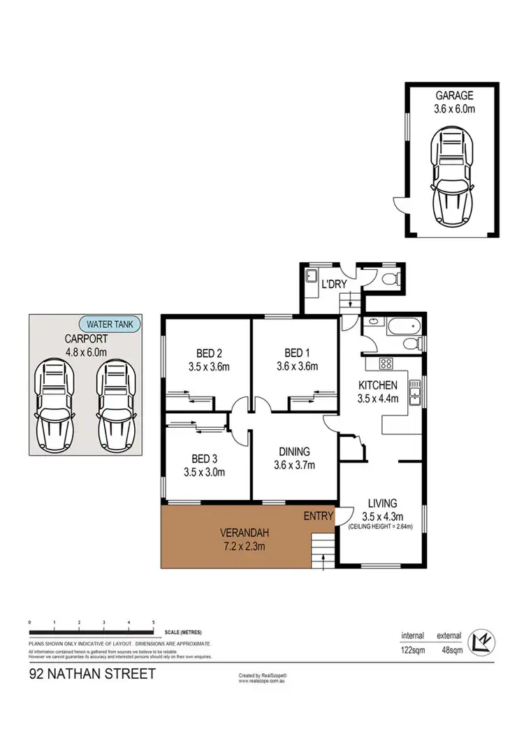 Floorplan of Homely house listing, 92 Nathan Street, Brighton QLD 4017