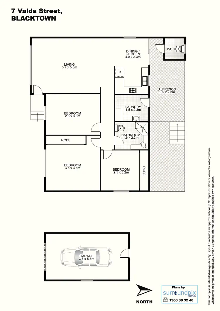 Floorplan of Homely house listing, Address available on request