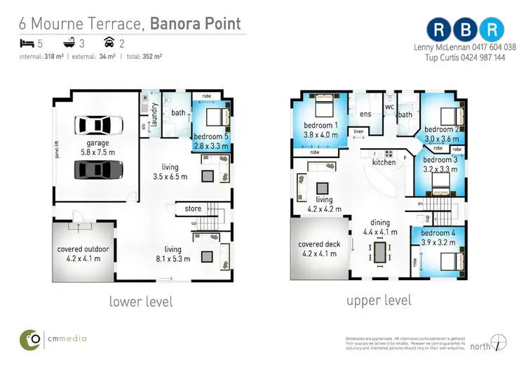 Floorplan of Homely house listing, 6 Mourne Terrace, Banora Point NSW 2486