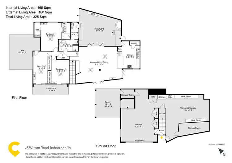 Floorplan of Homely house listing, 76 Witton Road, Indooroopilly QLD 4068
